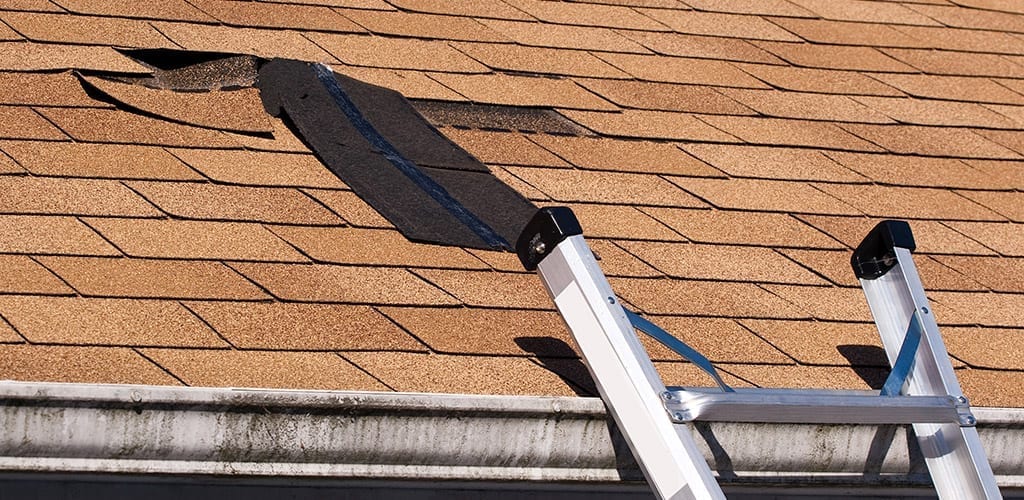 Safety is always an important factor in roofing inspections.